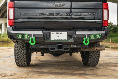 Evolution Rear Bumper - Texture Black 2017-2022 Ford F-250 F-350