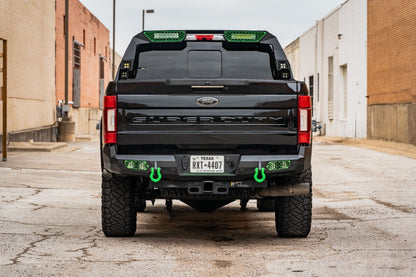 Evolution Rear Bumper - Texture Black 2017-2022 Ford F-250 F-350
