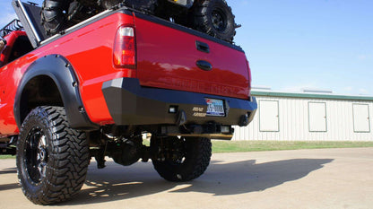 Stealth Rear Winch Bumper - Texture Black 2008-2016 Ford F-250 F-350 F-450