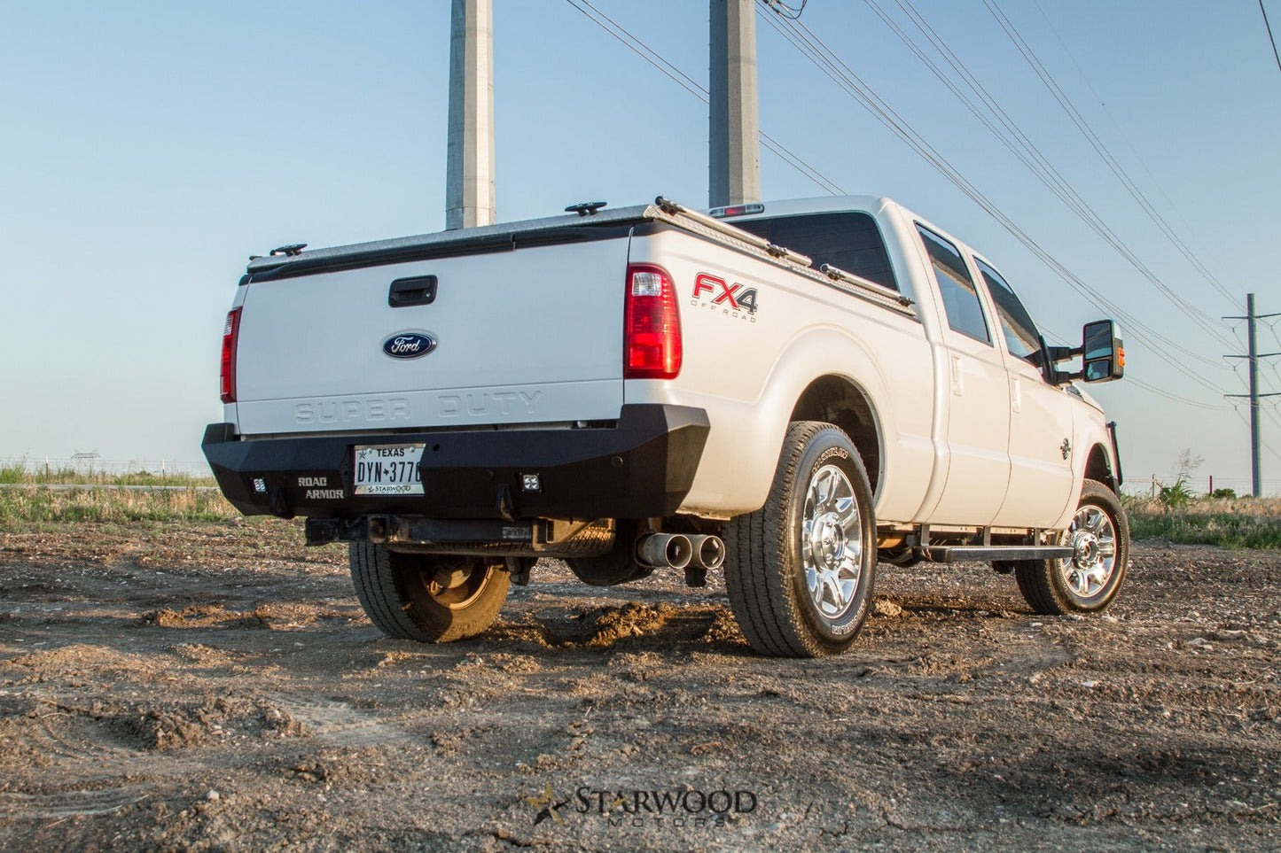 Stealth Rear Winch Bumper - Texture Black 2008-2016 Ford F-250 F-350 F-450
