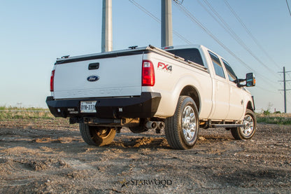 Stealth Rear Winch Bumper - Texture Black 2008-2016 Ford F-250 F-350 F-450