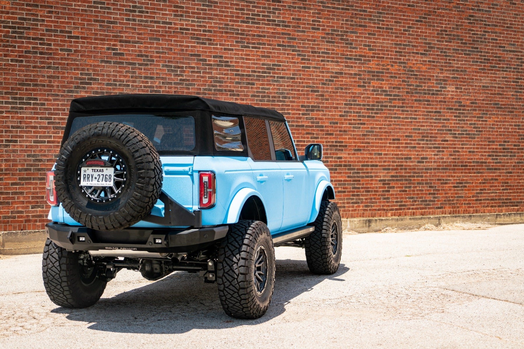Stealth Rear Tire Carrier Assembly - Texture Black 2021-2023 Ford Bronco