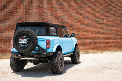 Stealth Rear Tire Carrier Assembly - Texture Black 2021-2023 Ford Bronco