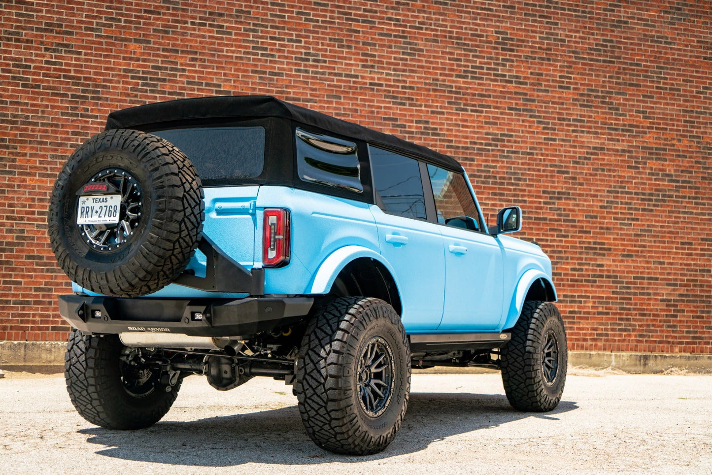Stealth Rear Tire Carrier Assembly - Texture Black 2021-2023 Ford Bronco