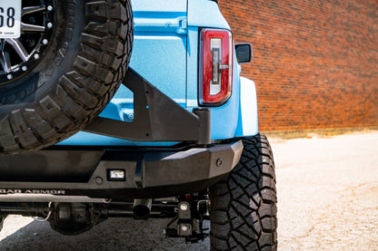 Stealth Rear Tire Carrier Assembly - Texture Black 2021-2023 Ford Bronco