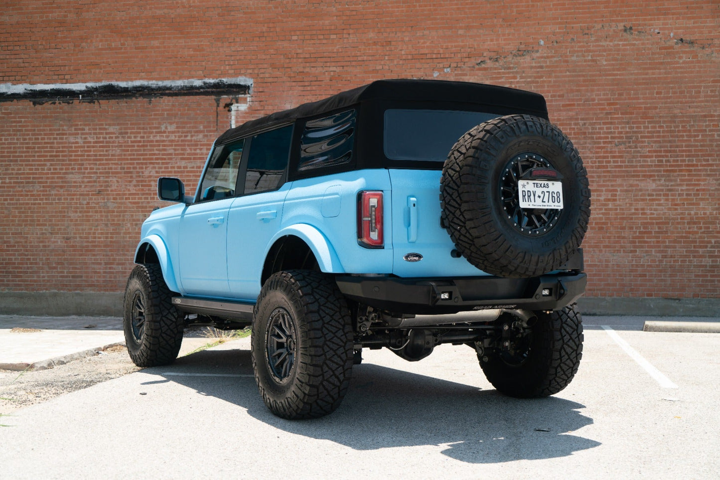 Stealth Rear Tire Carrier Assembly - Texture Black 2021-2023 Ford Bronco