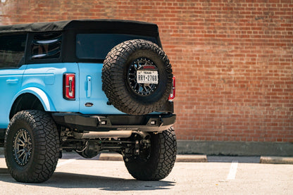 Stealth Rear Tire Carrier Assembly - Texture Black 2021-2023 Ford Bronco