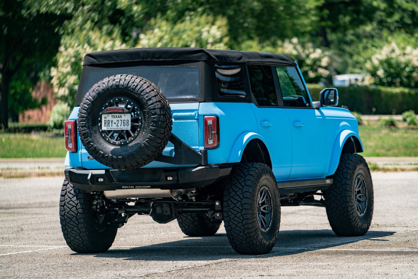 Stealth Rear Tire Carrier Assembly - Texture Black 2021-2023 Ford Bronco