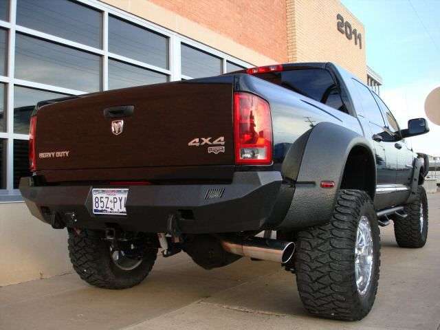 Stealth Rear Winch Bumper - Texture Black 2003-2009 RAM 2500 3500