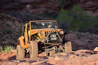 Stealth Front Stubby Winch Bumper Pre-Runner Guard - Texture Black 2007-2018 Jeep JK JKU