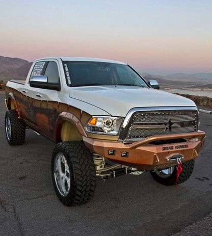 Stealth Front Winch Bumper Pre-Runner Guard - Texture Black 2010-2018 RAM 2500 3500