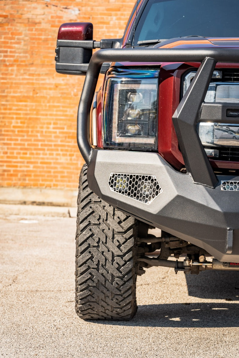 Evolution Front Winch Bumper Reaper Guard - Texture Black 2011-2016 Ford F-250 F-350