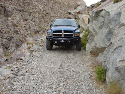 Stealth Front Winch Bumper | Round Holes - Texture Black 2002-2005 RAM 1500