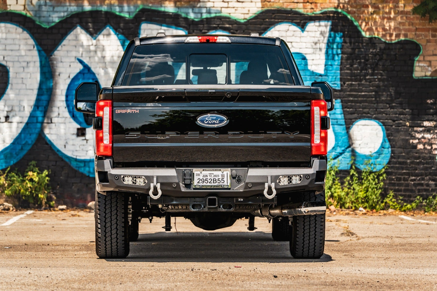 Evolution Rear Bumper - Texture Black 2023-2025 Ford F-250 F-350 F-450