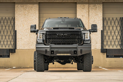 Vaquero Front Non-Winch Bumper - Texture Black 2020-2023 GMC 2500 3500