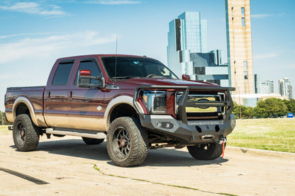 Evolution Front Winch Bumper Reaper Guard - Texture Black 2011-2016 Ford F-250 F-350