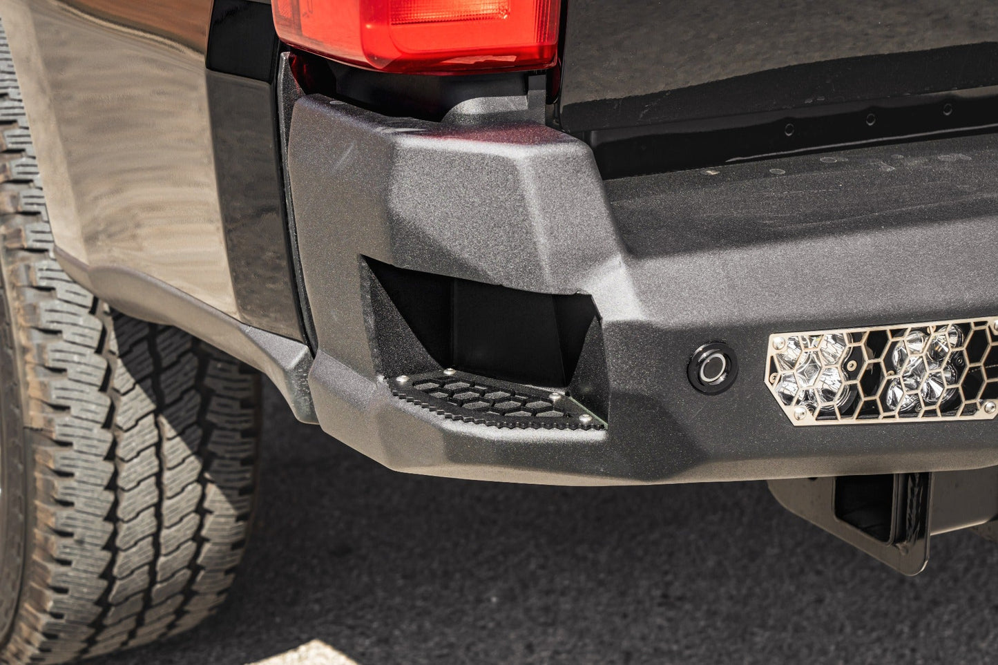 Evolution Rear Bumper - Texture Black 2023-2025 Ford F-250 F-350 F-450