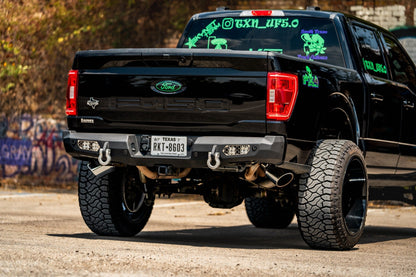 Evolution Rear Bumper - Texture Black 2021-2023 Ford F-150
