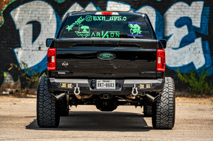 Evolution Rear Bumper - Texture Black 2021-2023 Ford F-150