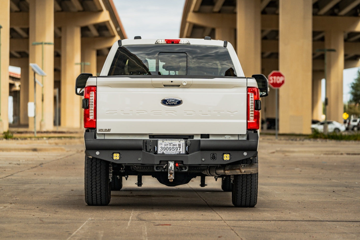 Vaquero Rear Bumper - Texture Black 2023-2025 Ford F-250 F-350 F-450