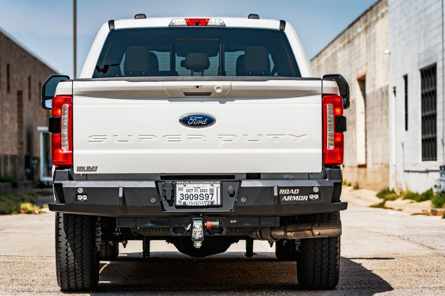Stealth Rear Winch Bumper - Texture Black 2023-2025 Ford F-250 F-350 F-450