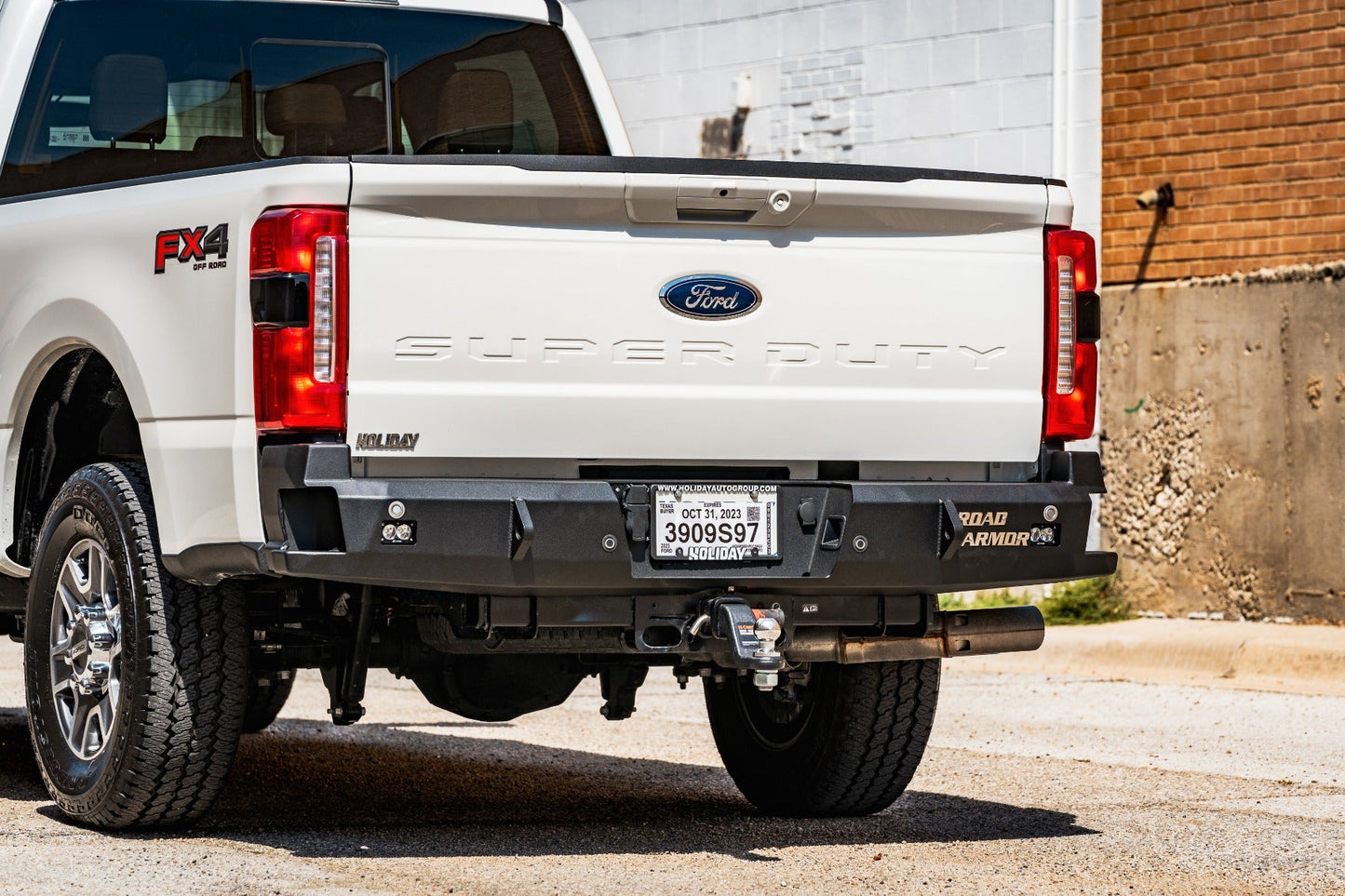 Stealth Rear Winch Bumper - Texture Black 2023-2025 Ford F-250 F-350 F-450