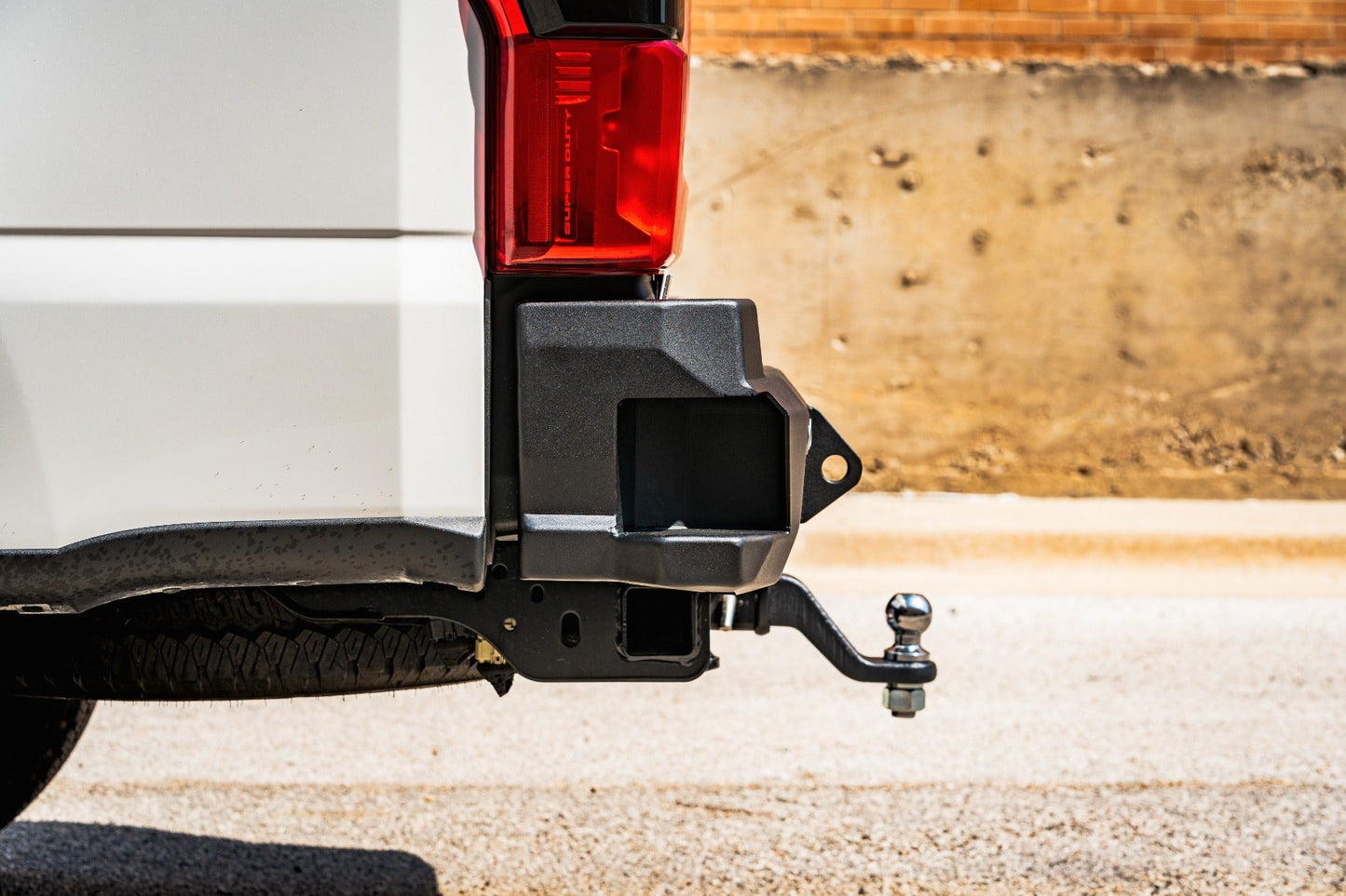 Stealth Rear Winch Bumper - Texture Black 2023-2025 Ford F-250 F-350 F-450