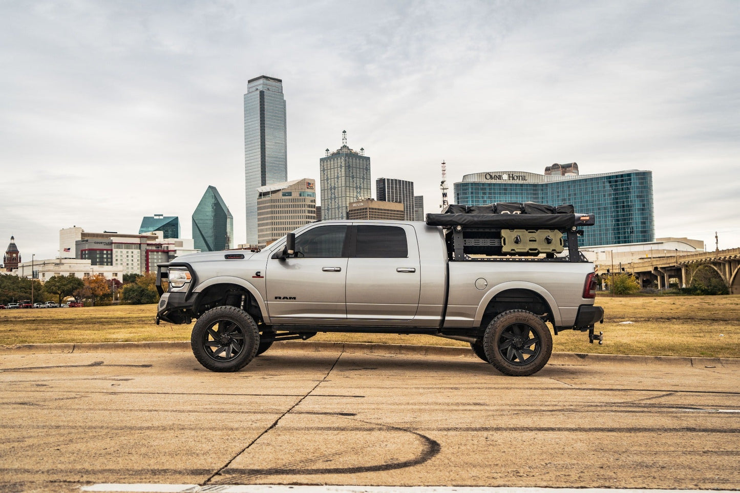 Evolution Rear Bumper - Texture Black 2019-2024 RAM 2500 3500 4500