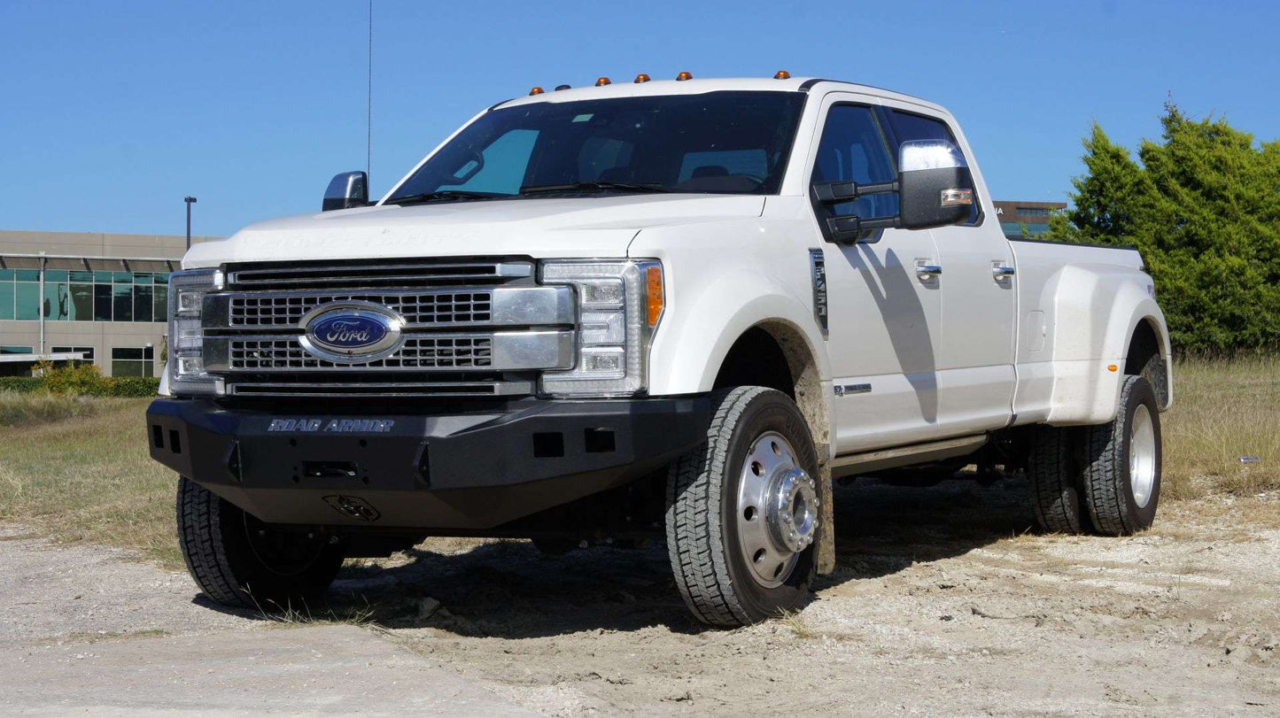 Stealth Front Winch Bumper - Texture Black 2017-2022 Ford F-450 F-550