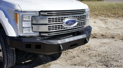 1-Piece Front Bumper For Ford F-250 Super Duty 2017-2019 w 1-Piece Front Bumper For Ford F-250 Super Duty 2017-2019 w