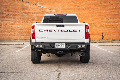 Evolution Rear Bumper - Texture Black 2020-2025 Chevrolet/GMC 2500 3500
