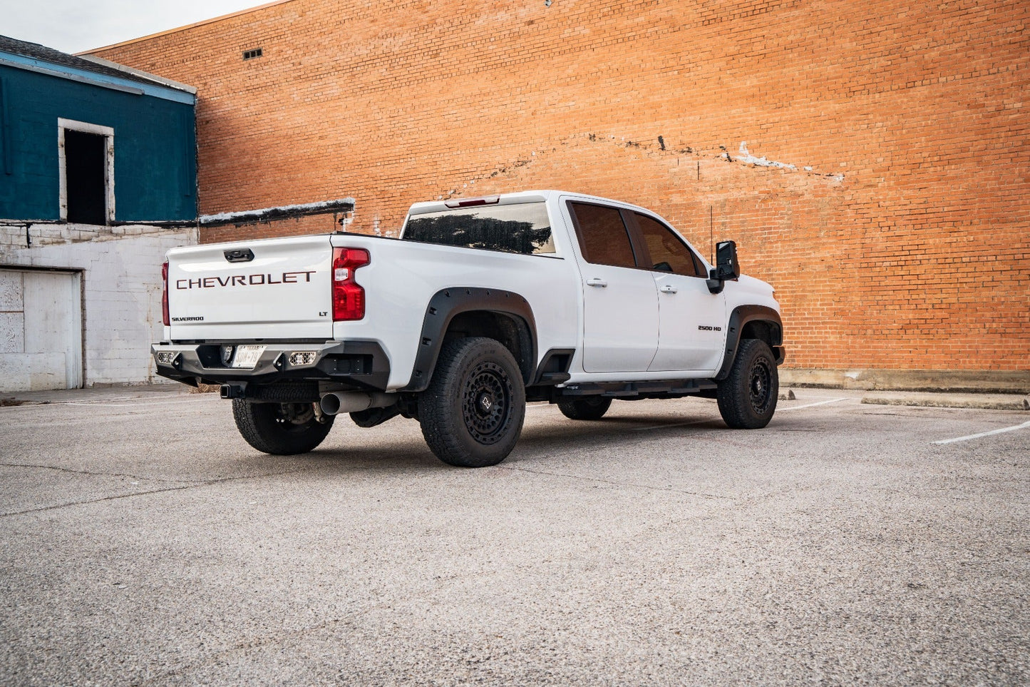 Evolution Rear Bumper - Texture Black 2020-2025 Chevrolet/GMC 2500 3500