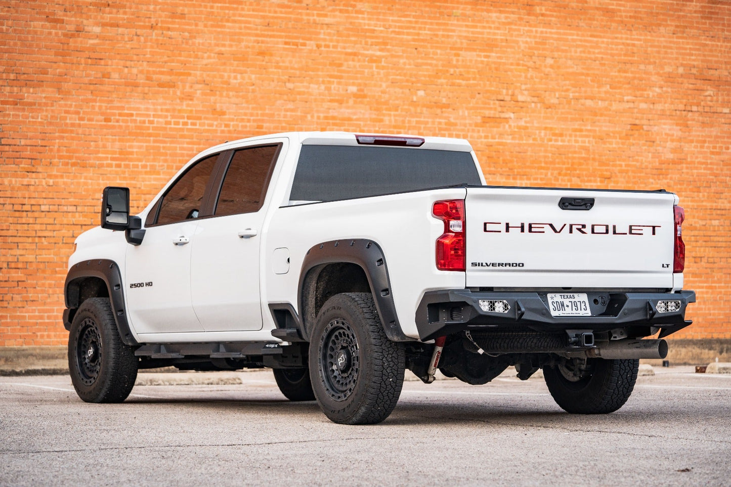 Evolution Rear Bumper - Texture Black 2020-2025 Chevrolet/GMC 2500 3500