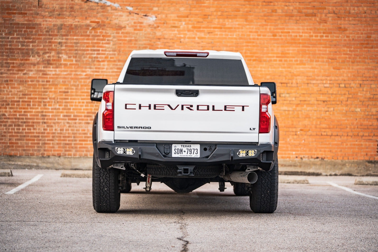 Evolution Rear Bumper - Texture Black 2020-2025 Chevrolet/GMC 2500 3500
