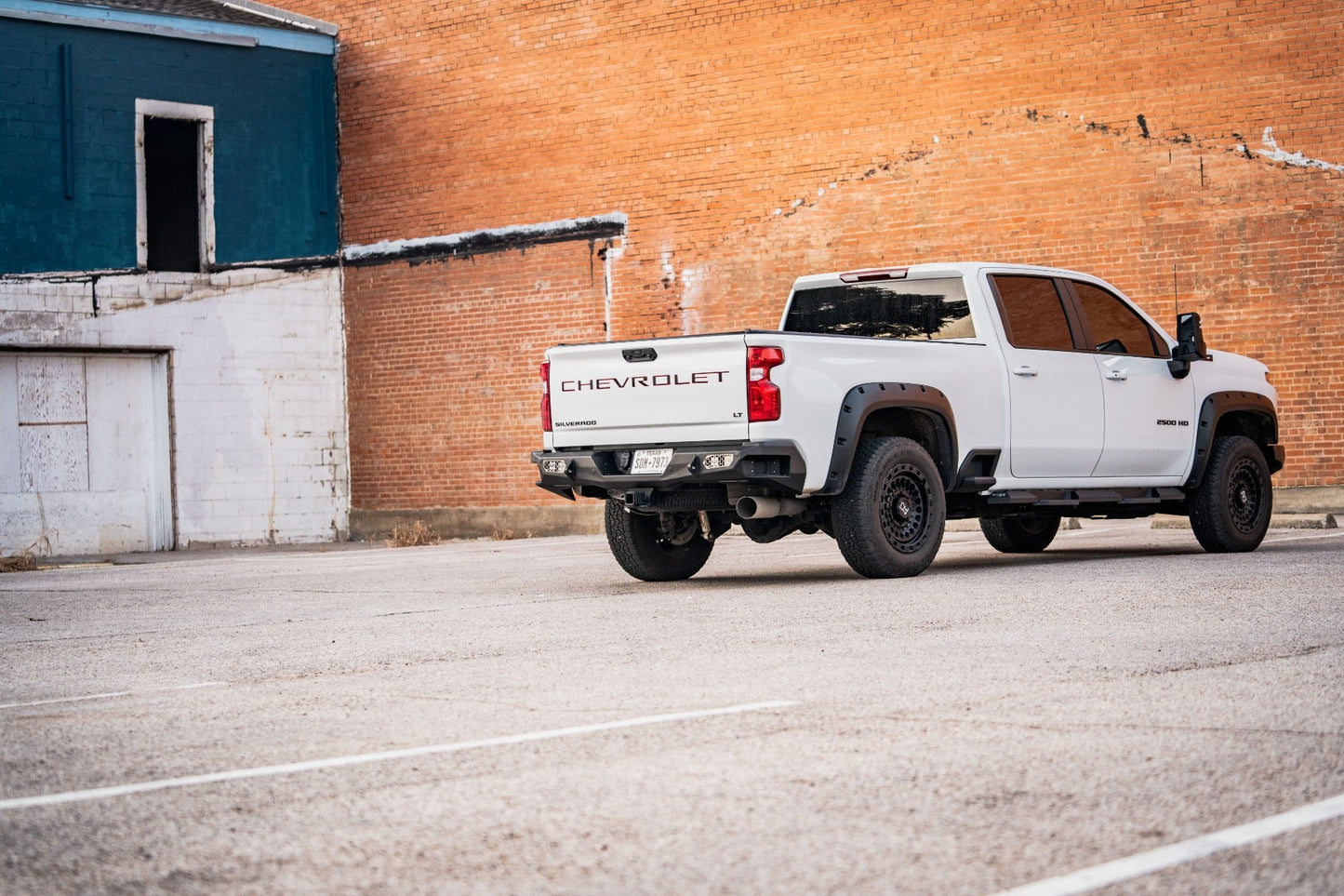Evolution Rear Bumper - Texture Black 2020-2025 Chevrolet/GMC 2500 3500