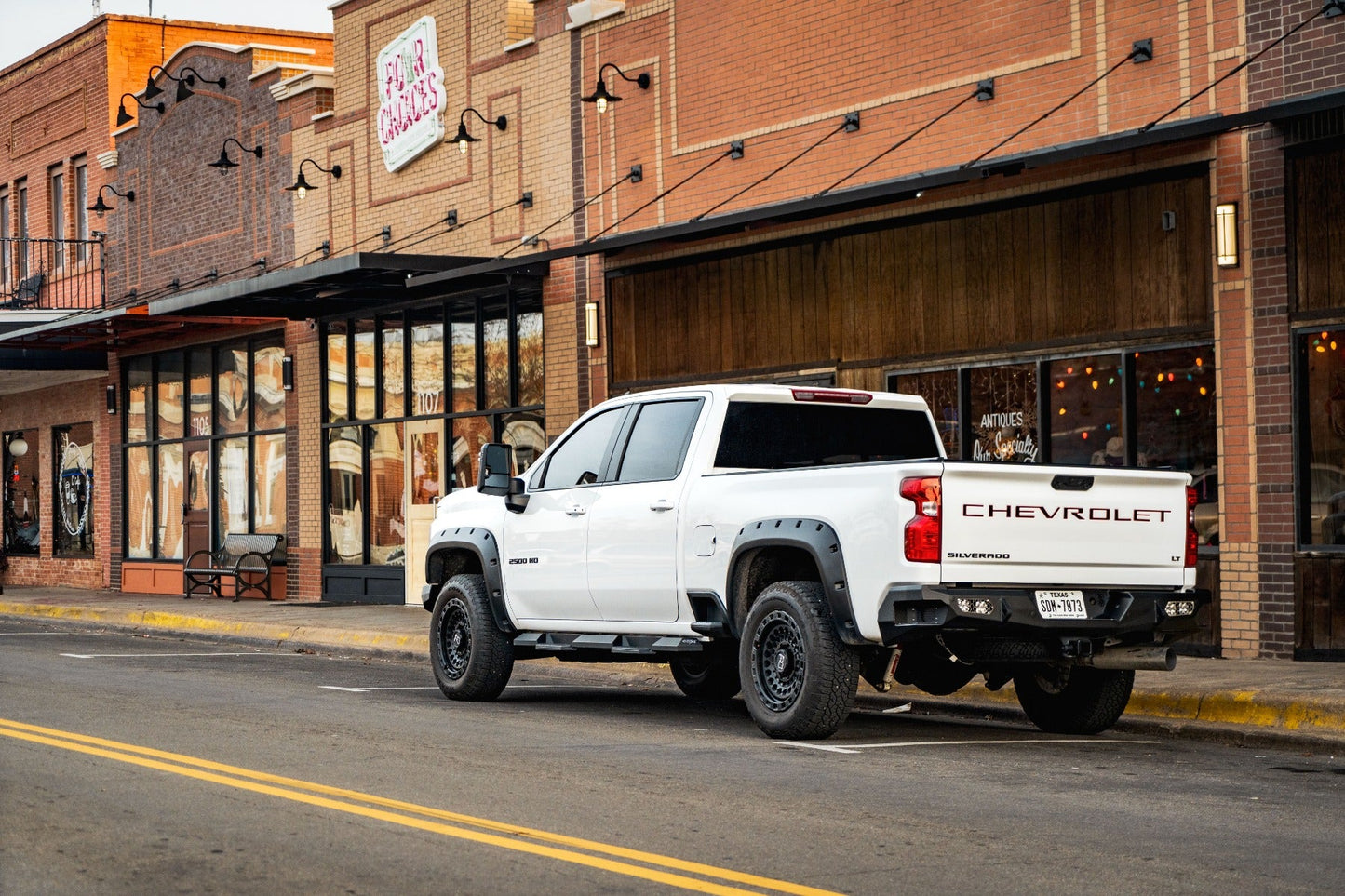Evolution Rear Bumper - Texture Black 2020-2025 Chevrolet/GMC 2500 3500