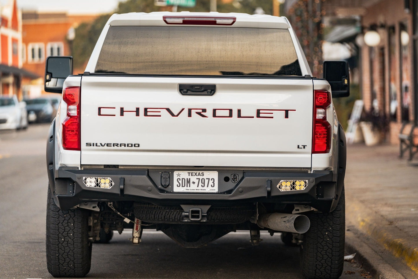 Evolution Rear Bumper - Texture Black 2020-2025 Chevrolet/GMC 2500 3500