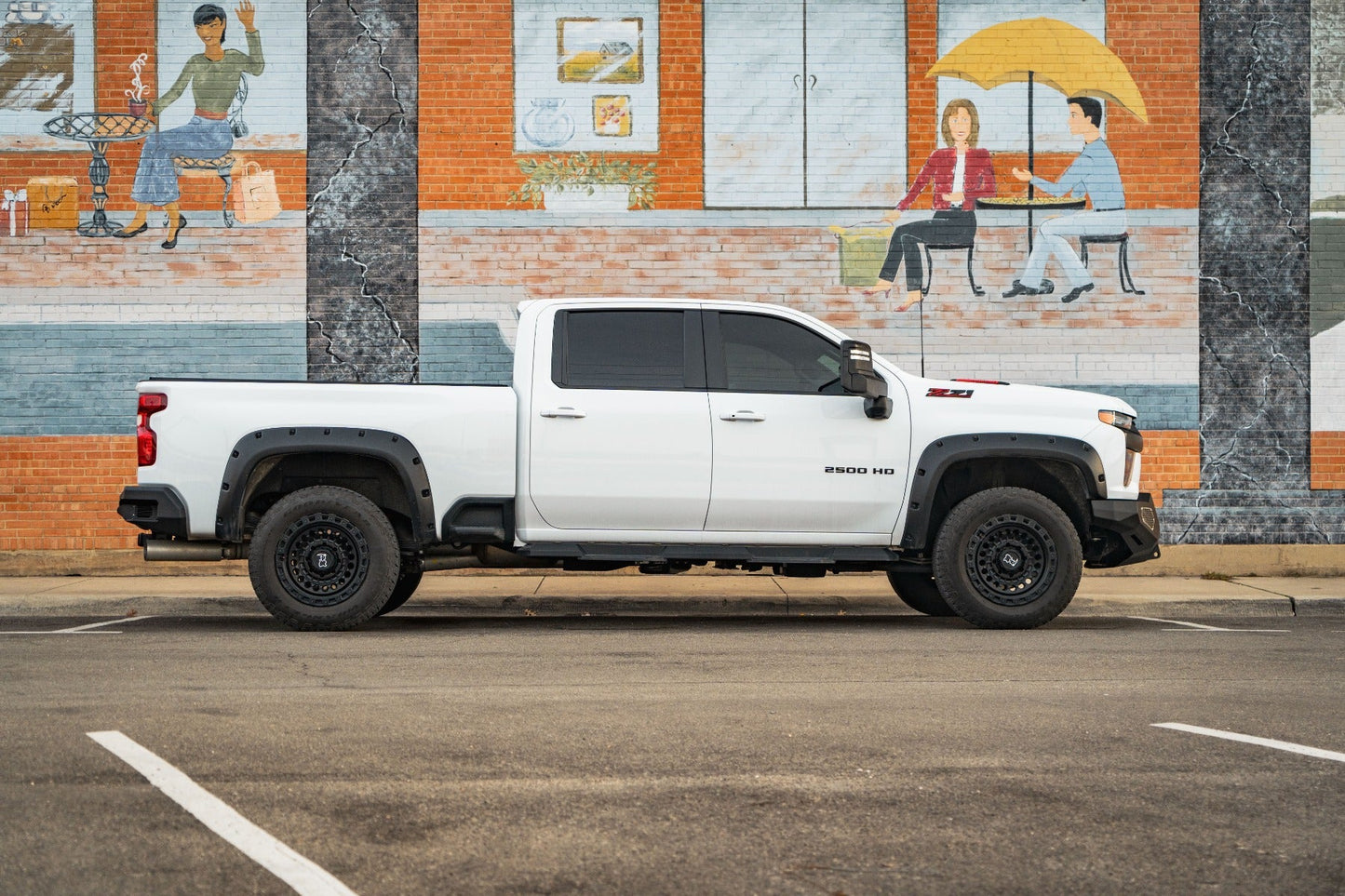 Evolution Rear Bumper - Texture Black 2020-2025 Chevrolet/GMC 2500 3500