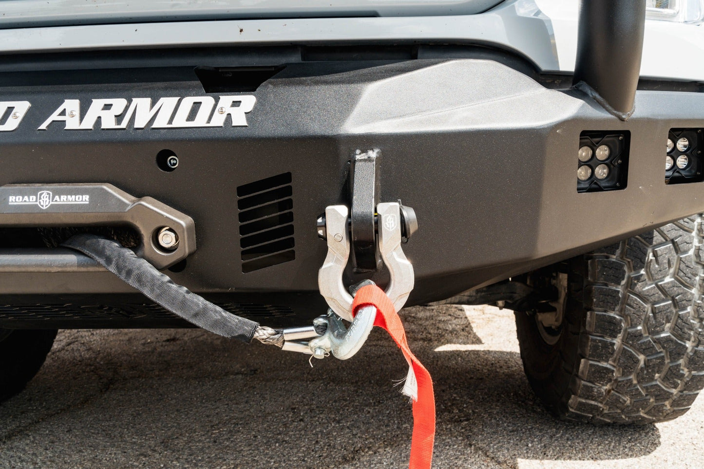 Stealth Front Winch Bumper Lonestar Guard - Texture Black 2021-2023 Ford F-150