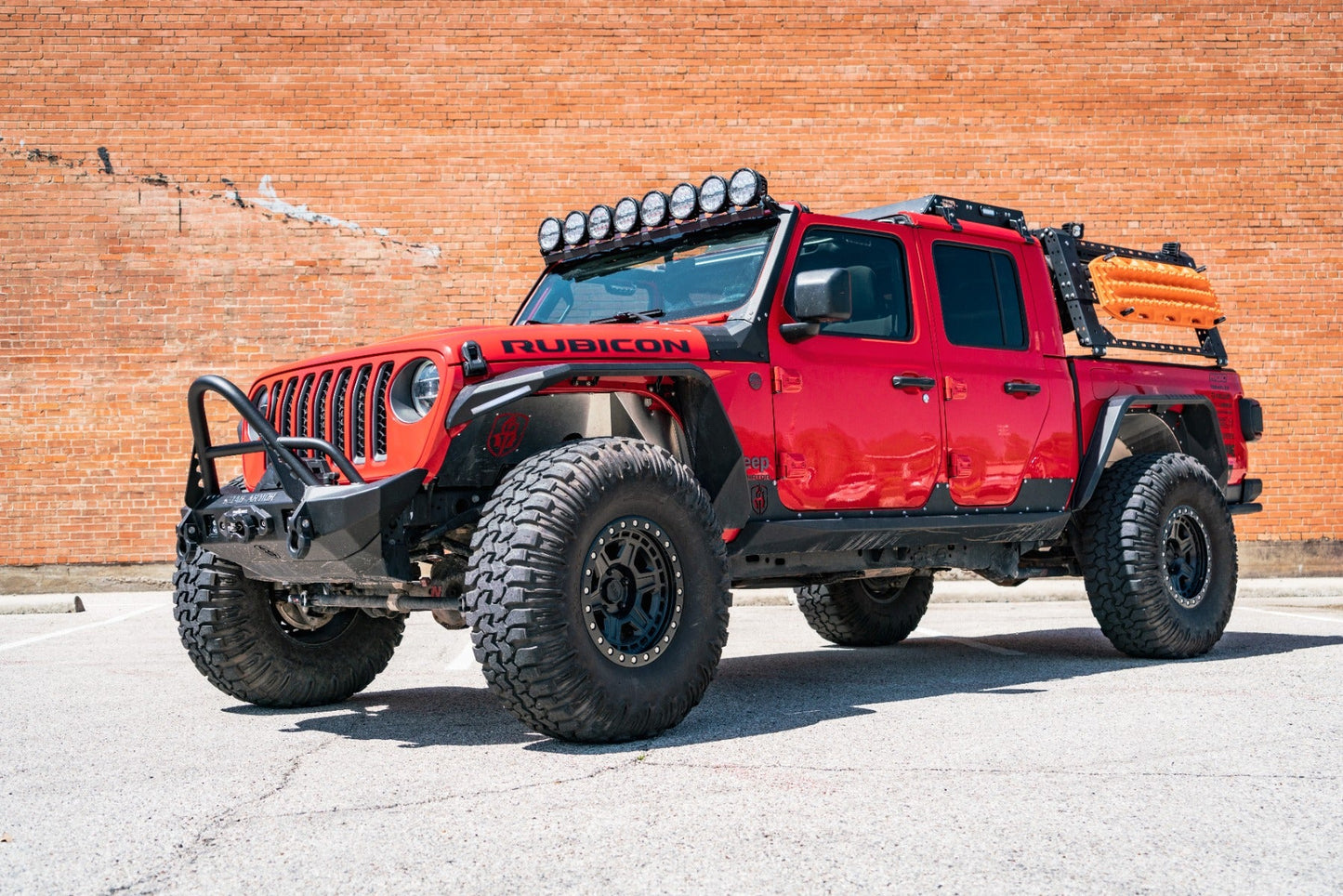 Treck Roof Rack System | Modular | 4 Door - Texture Black 2020-2025 Jeep JT