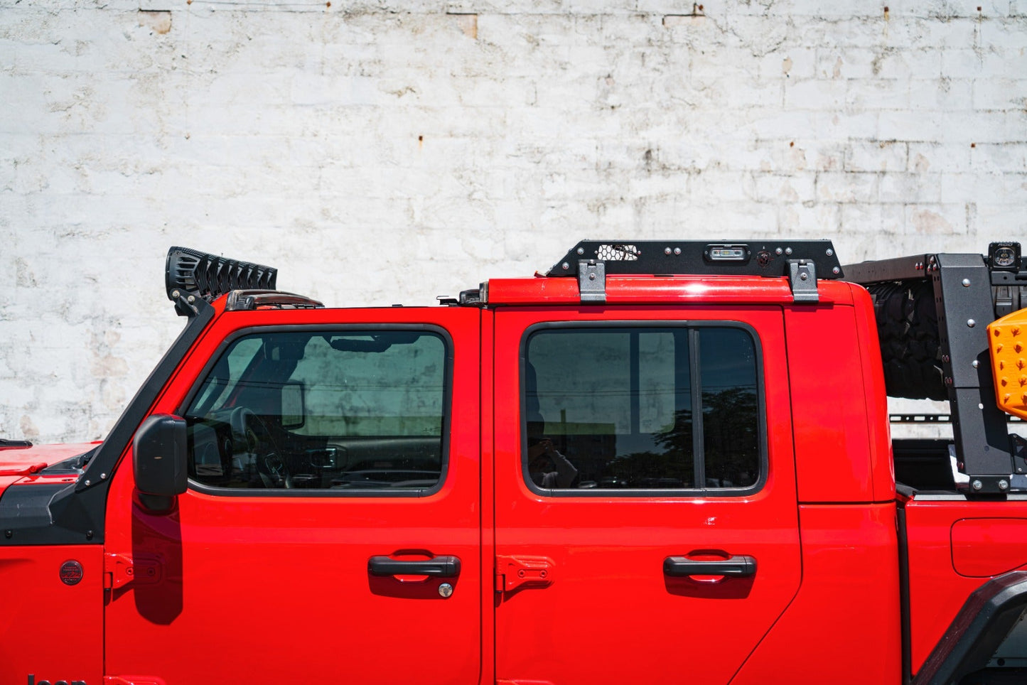 Treck Roof Rack System | Modular | 4 Door - Texture Black 2020-2025 Jeep JT