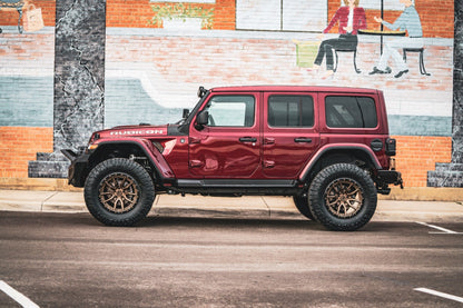Stealth Side Step | 4 Door - Texture Black 2018-2025 Jeep JLU