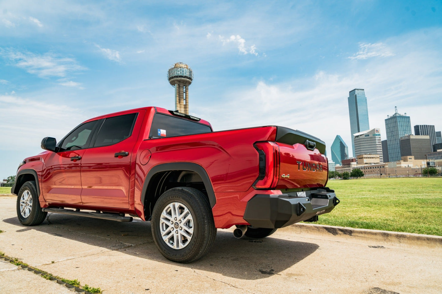 Stealth Rear Non-Winch Bumper - Texture Black 2022-2023 Toyota Tundra