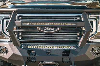 Evolution Front Winch Bumper Reaper Guard - Texture Black 2017-2022 Ford F-250 F-350