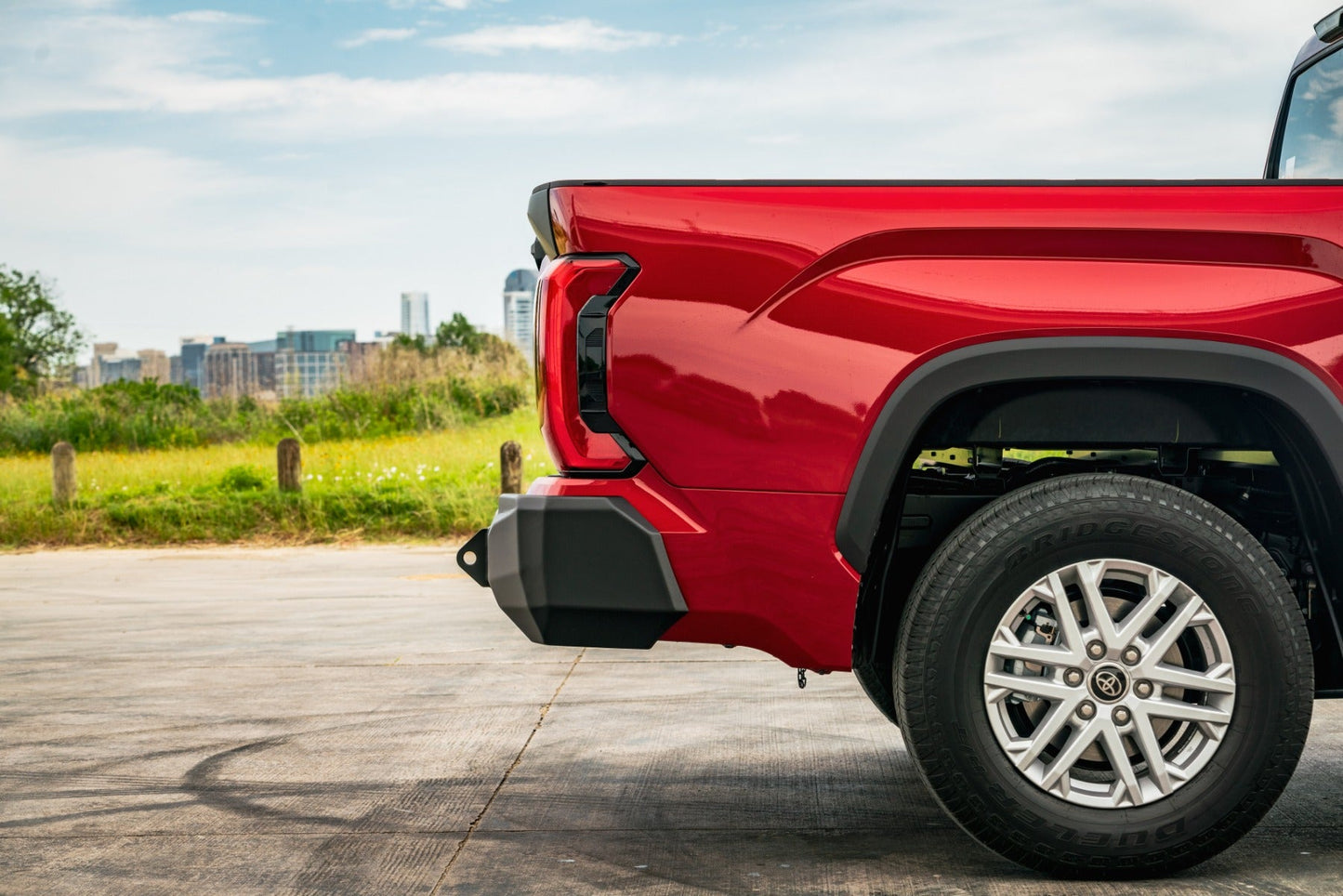 Stealth Rear Non-Winch Bumper - Texture Black 2022-2023 Toyota Tundra