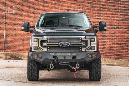 Evolution Front Winch Bumper - Texture Black 2017-2022 Ford F-250 F-350