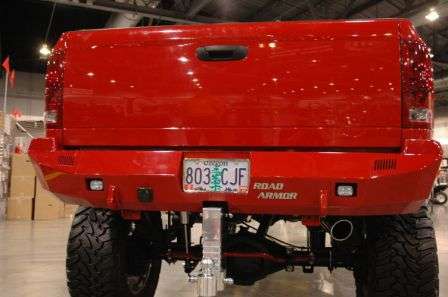 Stealth Rear Winch Bumper - Texture Black 2003-2009 RAM 2500 3500