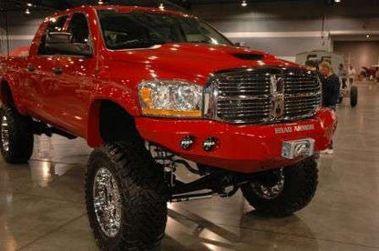 Stealth Front Winch Bumper | Round Holes - Texture Black 2006-2009 RAM 2500 3500