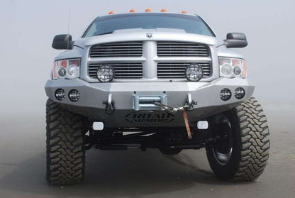 Stealth Front Winch Bumper | Round Holes - Texture Black 2003-2005 RAM 2500 3500