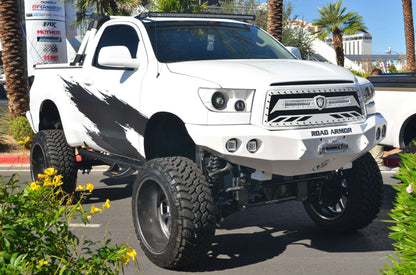 Stealth Front Winch Bumper | Round Holes - Texture Black 2007-2013 Toyota Tundra